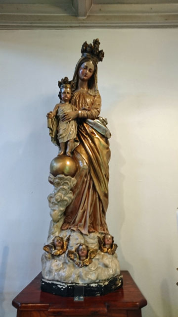 主税町記念聖堂「マリア像」
